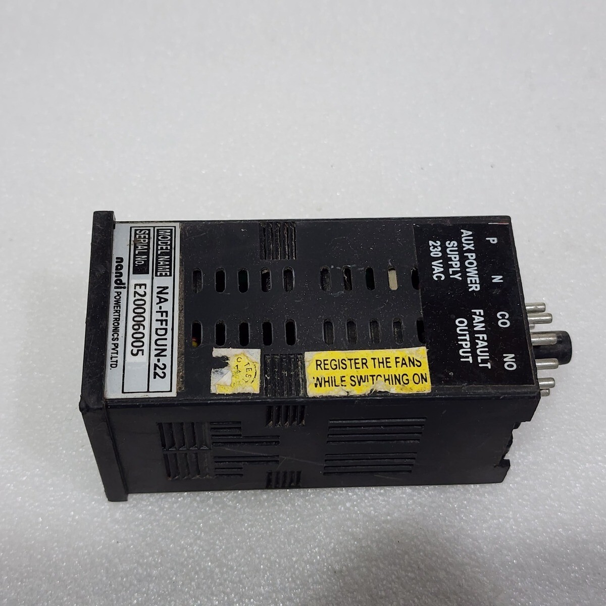NANDI NA-FFDUN-22 FAN FAILURE DETECTION UNIT - Image 3