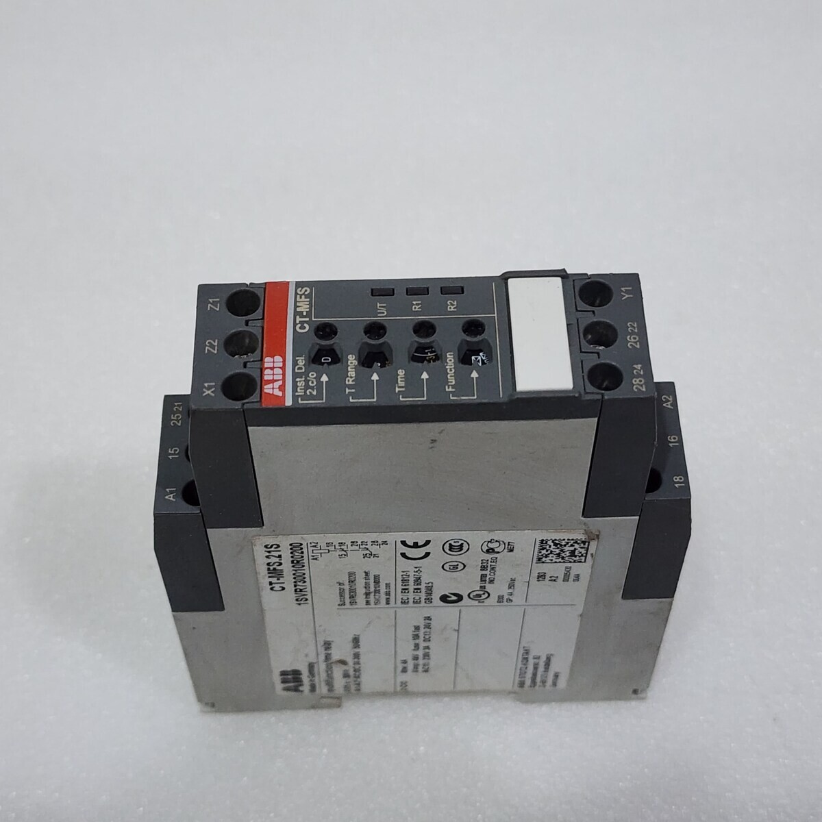 ABB CT-MFS.21S MULTIFUNCTION TIME RELAY 1SVR730010R0200 24-240VAC/DC - Image 2