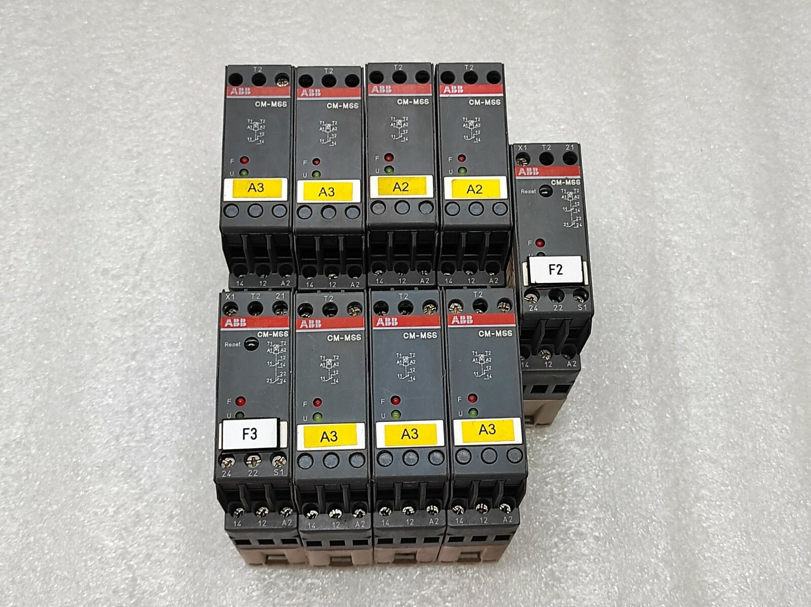 ABB CM-MSS THERMISTOR MOTOR PROTECTION MONITORING RELAY 1SVR430801R1100 - Image 8