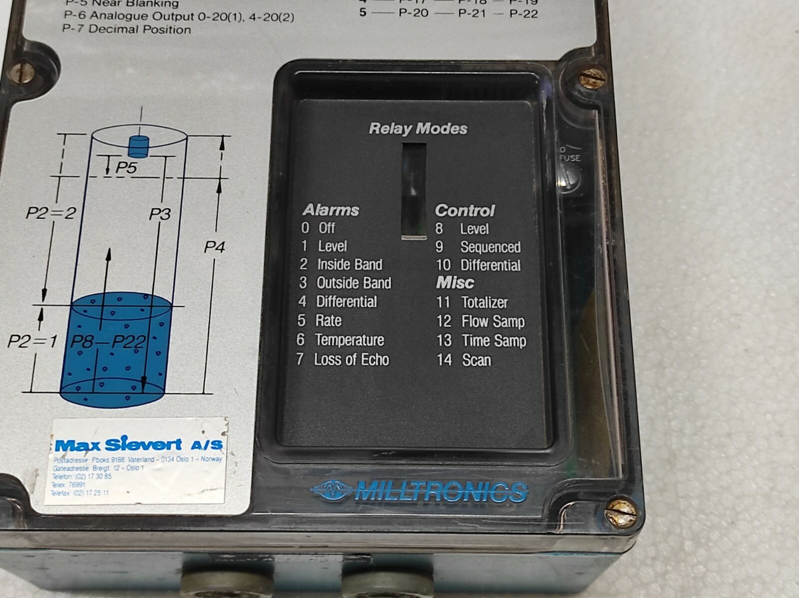 Milltronics 010890 070-10 Multiranger Plus Level Transmitter - Image 3