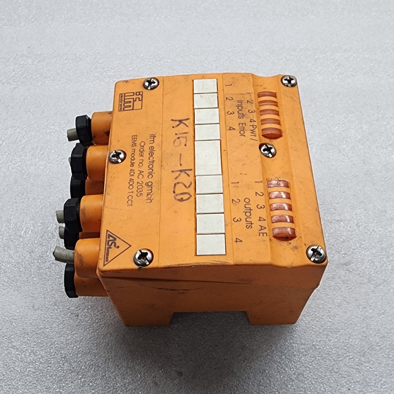 IFM ELECTRONIC AC2035 EEMS MODULE 4DI 4DO T CCT - Image 2