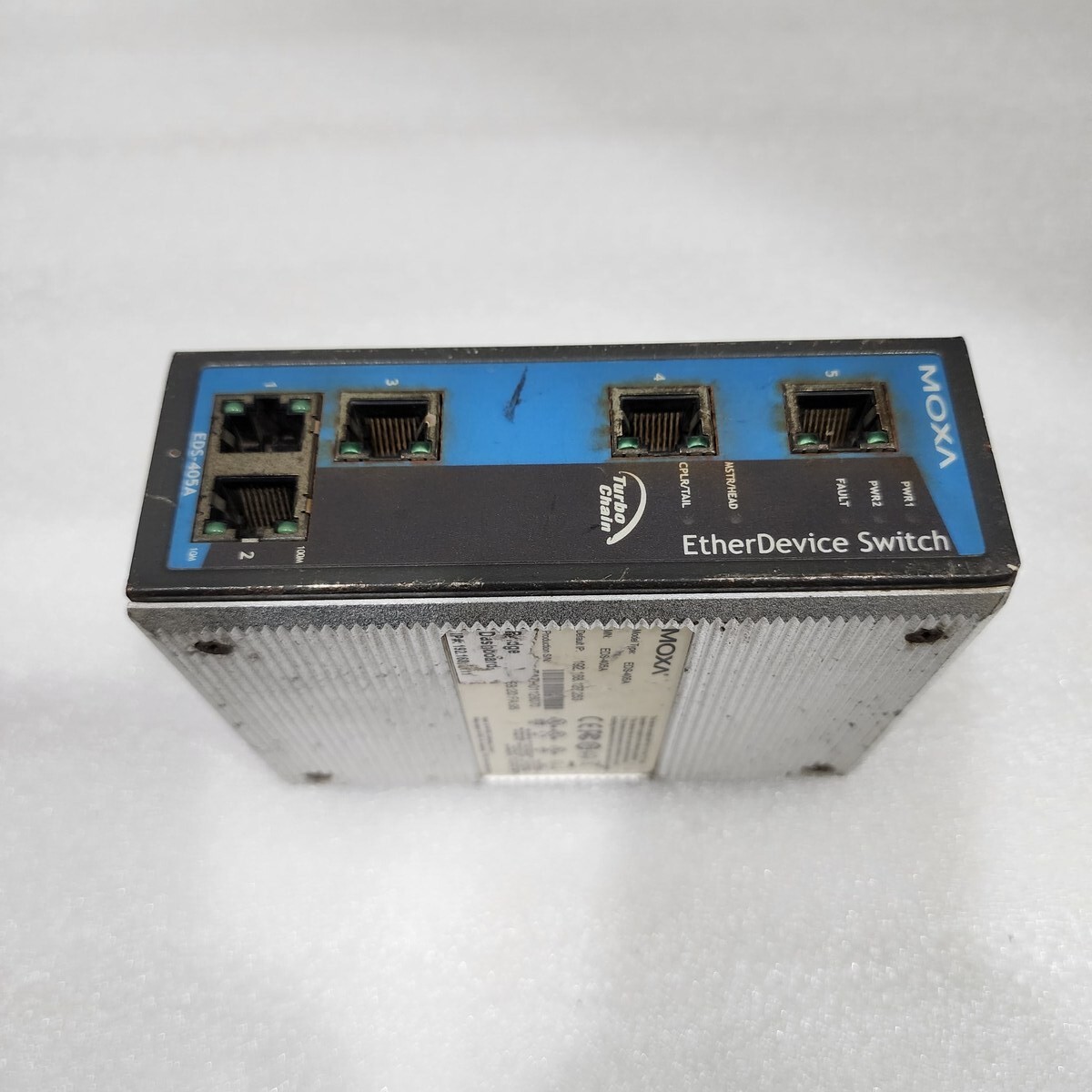 MOXA EDS-405A INDUSTRIAL ETHERNET SWITCH 1201405100011 - Image 2