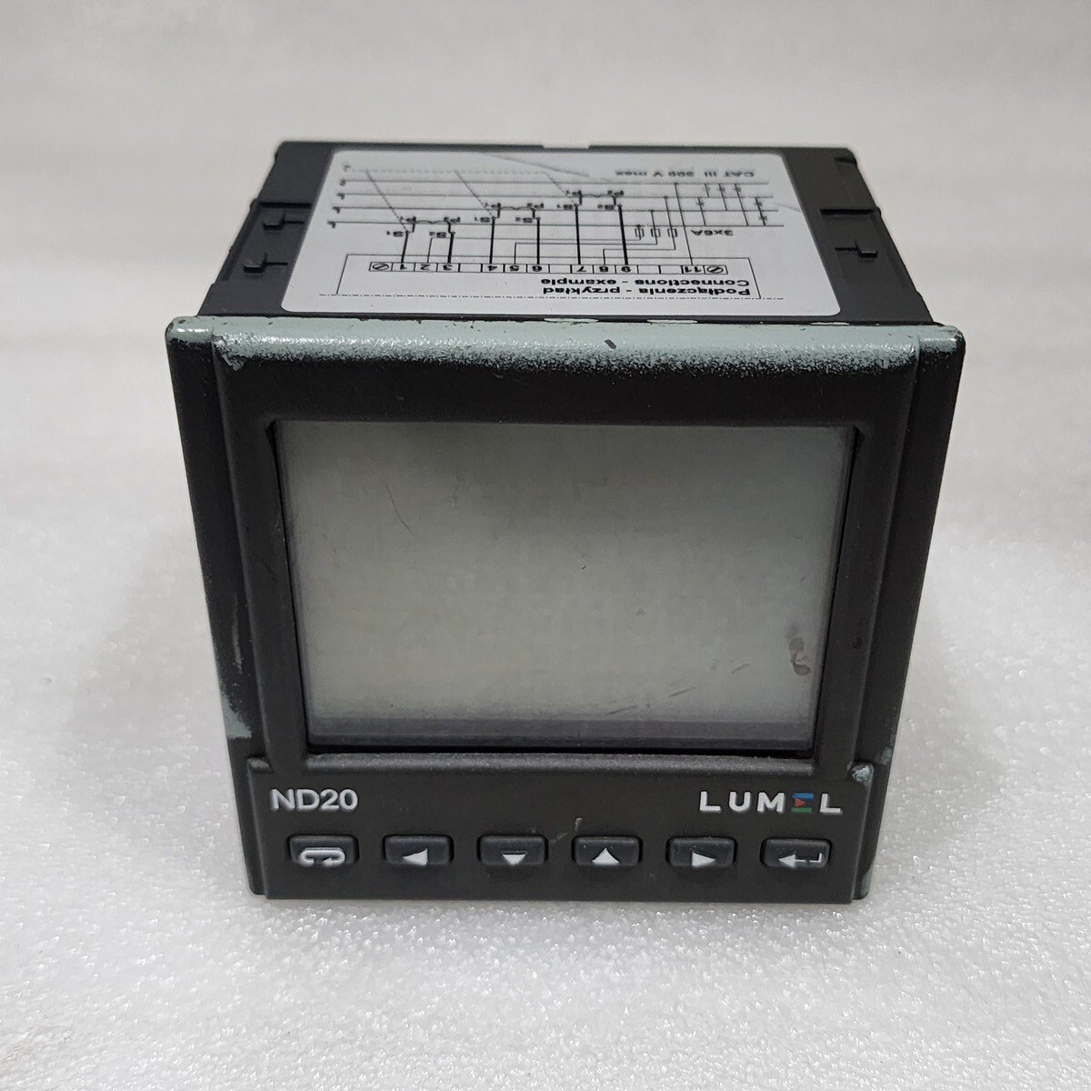 LUMEL ND20-231101E1 PROGRAMMABLE MULTIMETER 18010033 85-253 VAC/90-300 VDC - Image 2