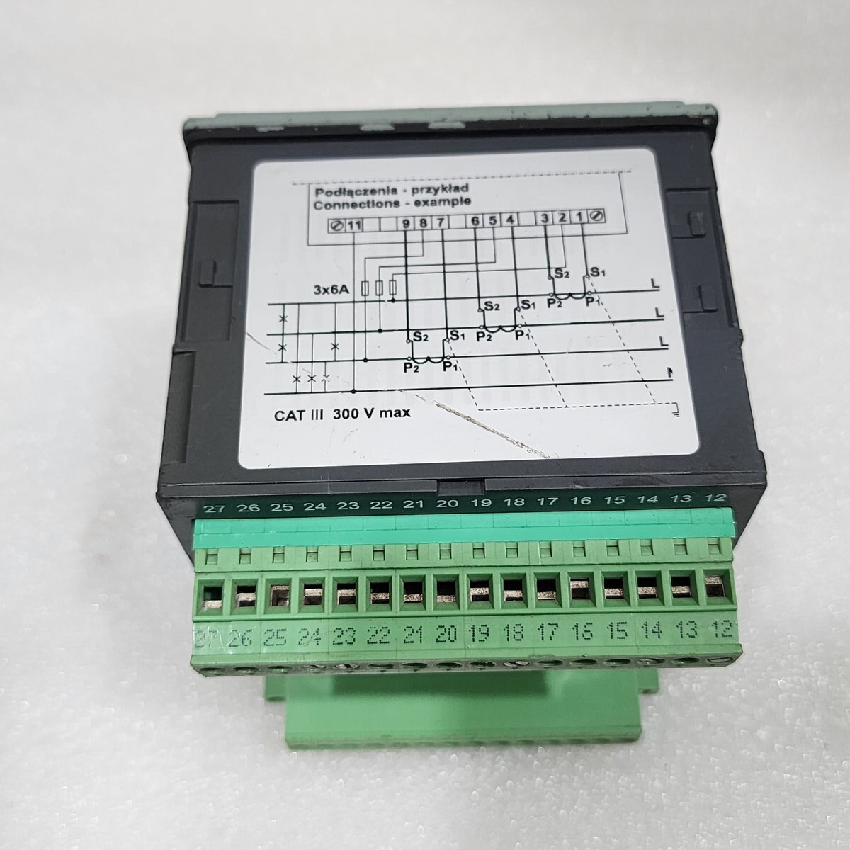 LUMEL ND20-231101E1 PROGRAMMABLE MULTIMETER 18010033 85-253 VAC/90-300 VDC - Image 3