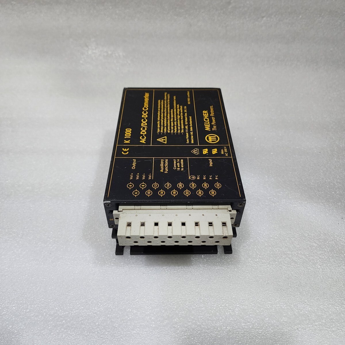 MELCHER AMTG 819/02 PS K1000 AC-DC/DC-DC POWER SUPPLY CONVERTER - Image 8