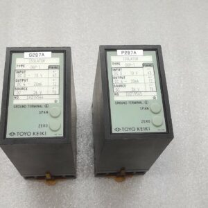 TOYO KEIKI DGP-1 ISOLATOR 24VDC OUTPUT 4-20mA DC