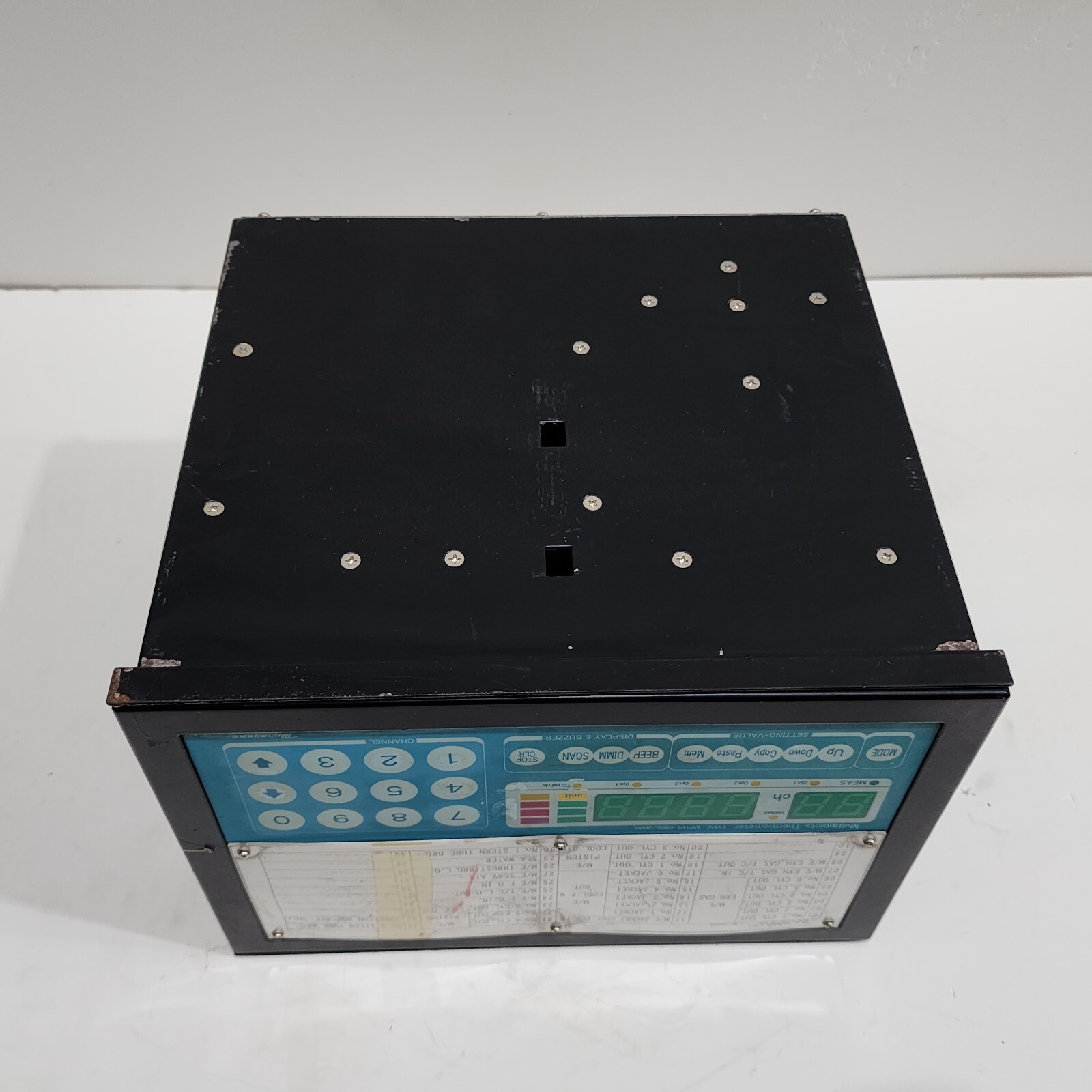 MURAYAMA MPHR-6000/3000 MULTIPOINTS THERMOMETER NEE677 - Image 6