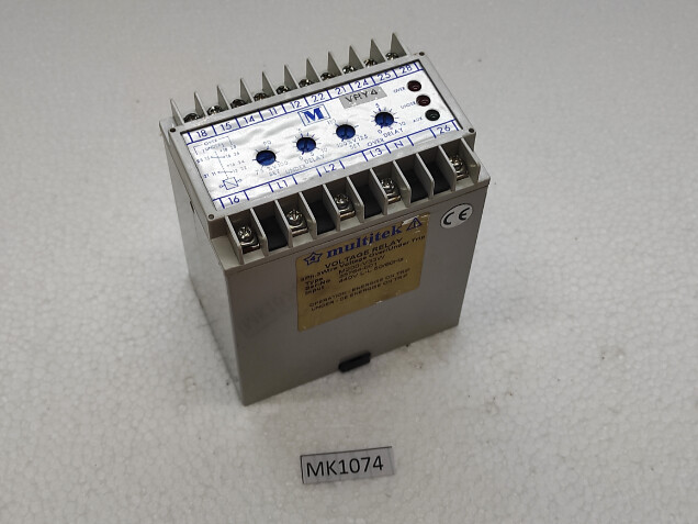 Multitek M200-V33W Voltage Relay 3-Phase 3-Wire Voltage Over Current Trip - Image 7