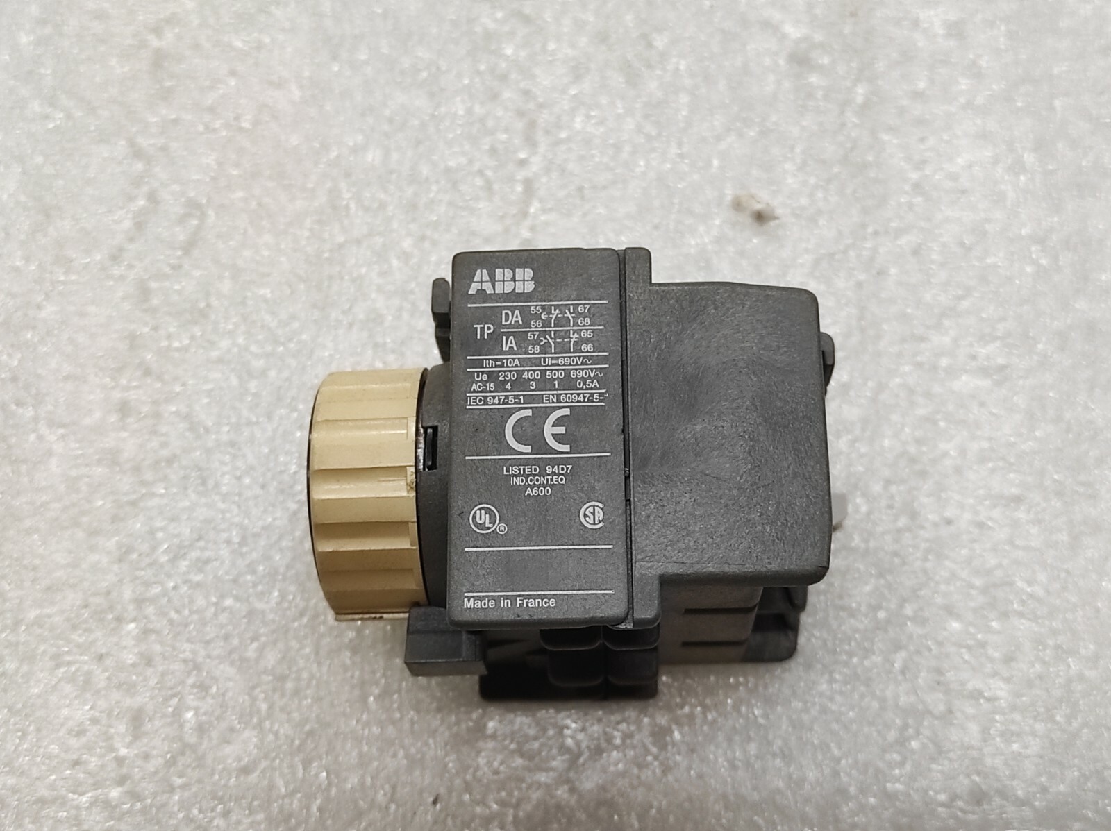 ABB TP180IA CONTACTOR DELAY TIMER 1SBN020301R1001 10-180S - Image 4