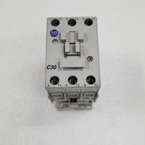 ALLEN BRADLEY CAT 100-C30E-00 SER C MAGNETIC CONTACTOR COIL VOLTAGE 24VDC