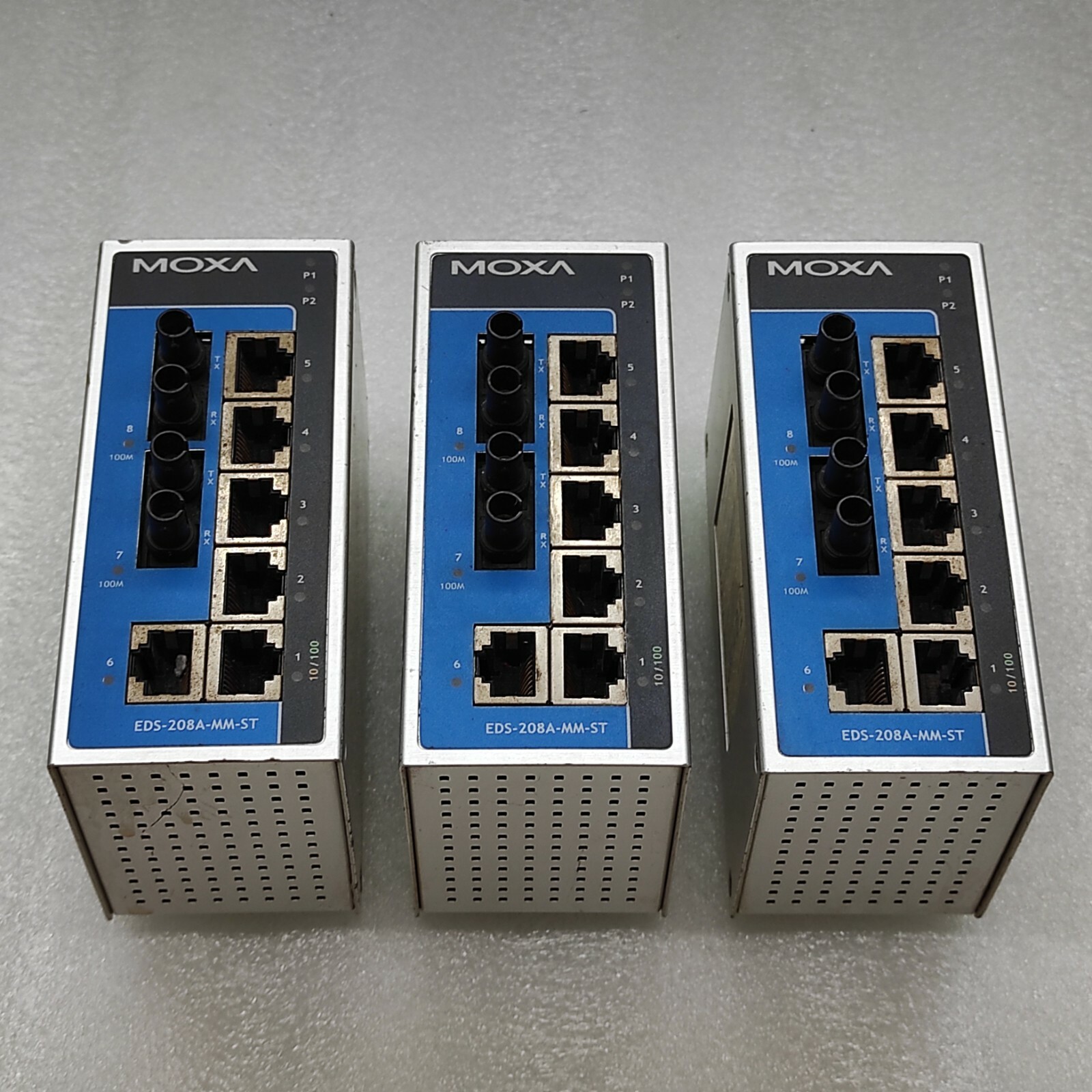MOXA EDS-208A-MM-ST UNMANAGED SWITCH EDS-208A-MM-ST