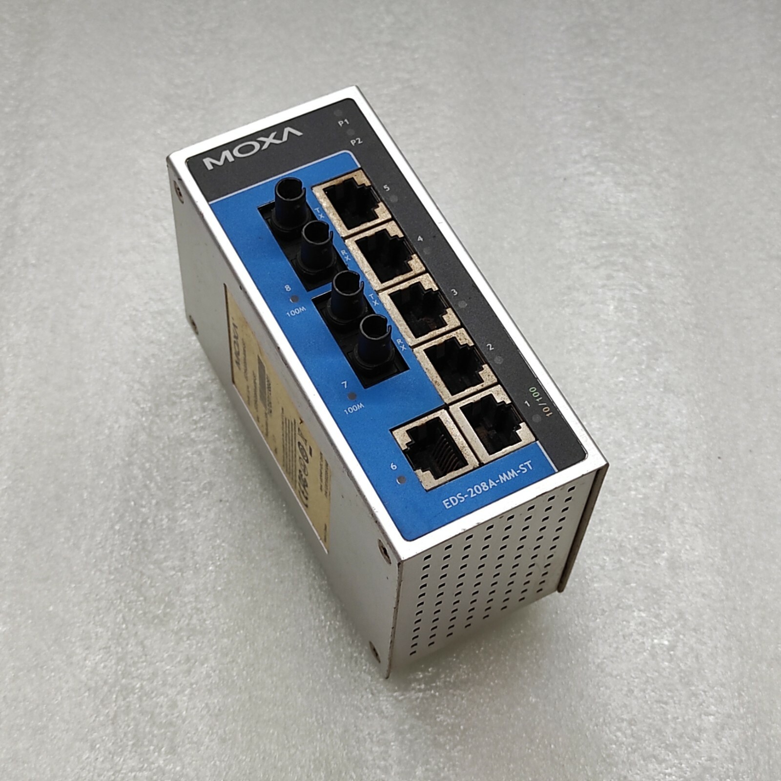 MOXA EDS-208A-MM-ST UNMANAGED SWITCH EDS-208A-MM-ST - Image 2