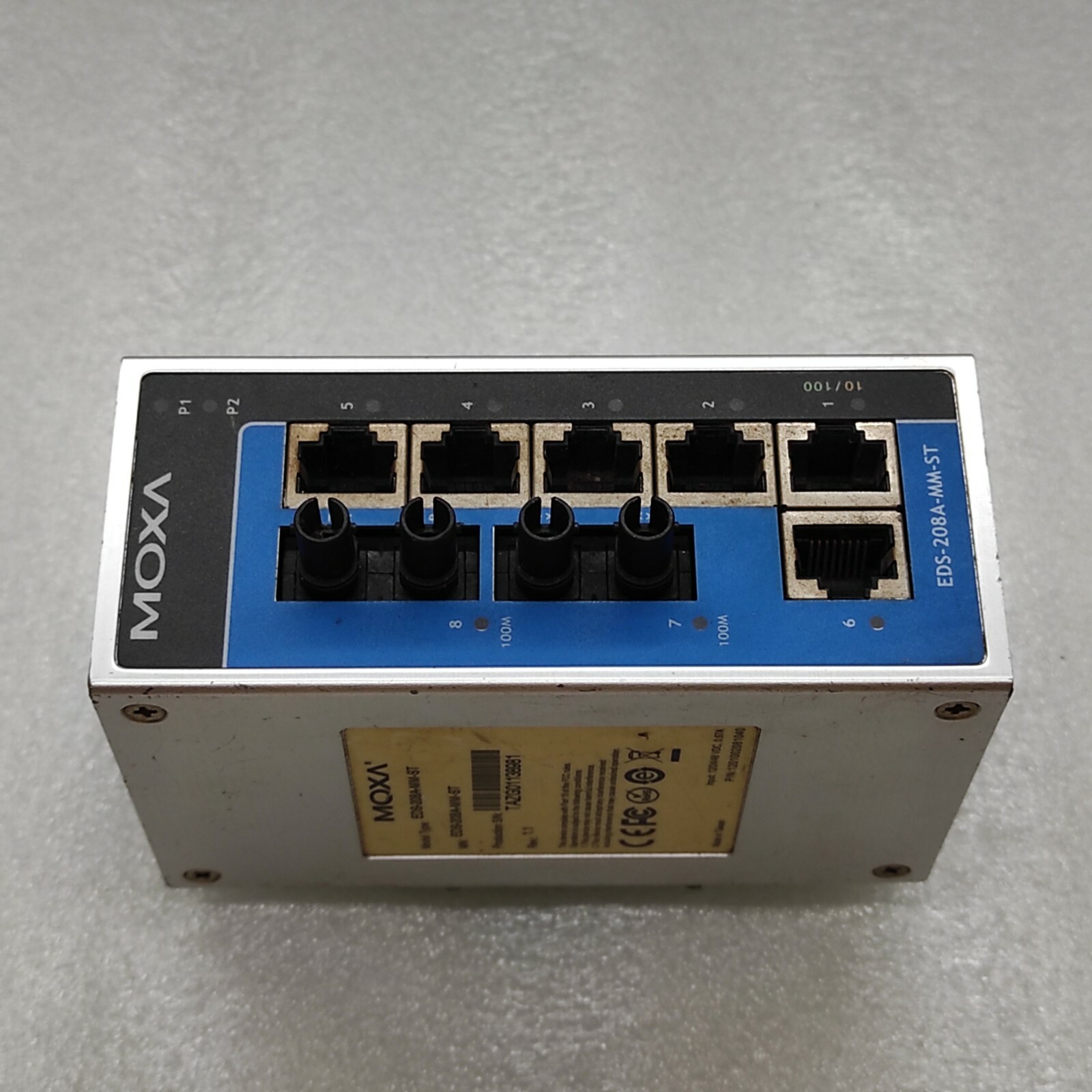 MOXA EDS-208A-MM-ST UNMANAGED SWITCH EDS-208A-MM-ST - Image 3