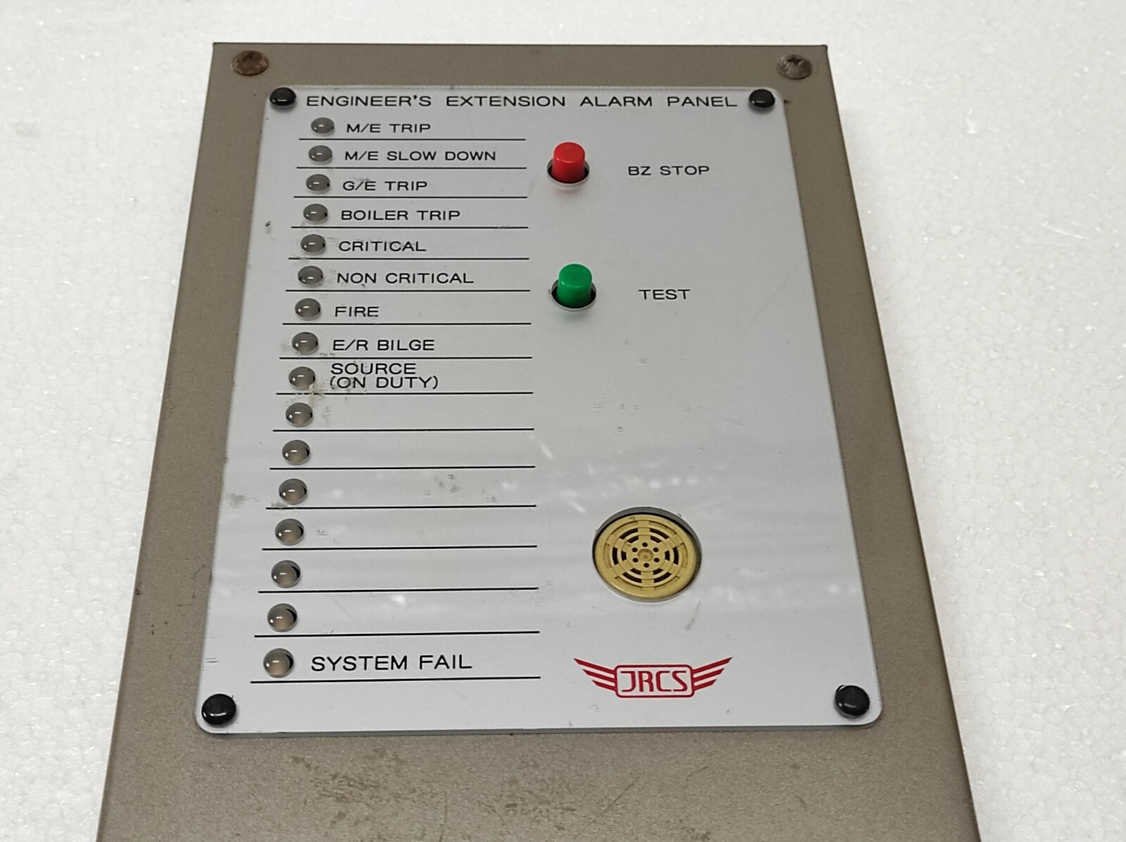 Japan Radio & Electric EXT-200 Extension Alarm Panel EXT200 - Image 3