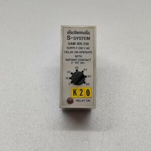 Electromatic SAM 205 230 Delay on Operate 230V AC 3-60 Seconds SAM205230