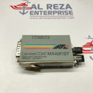 CENTRECOM MX40F/ST FIBER OPTIC TRANSCEIVER AT-MX40F-ST 12VDC