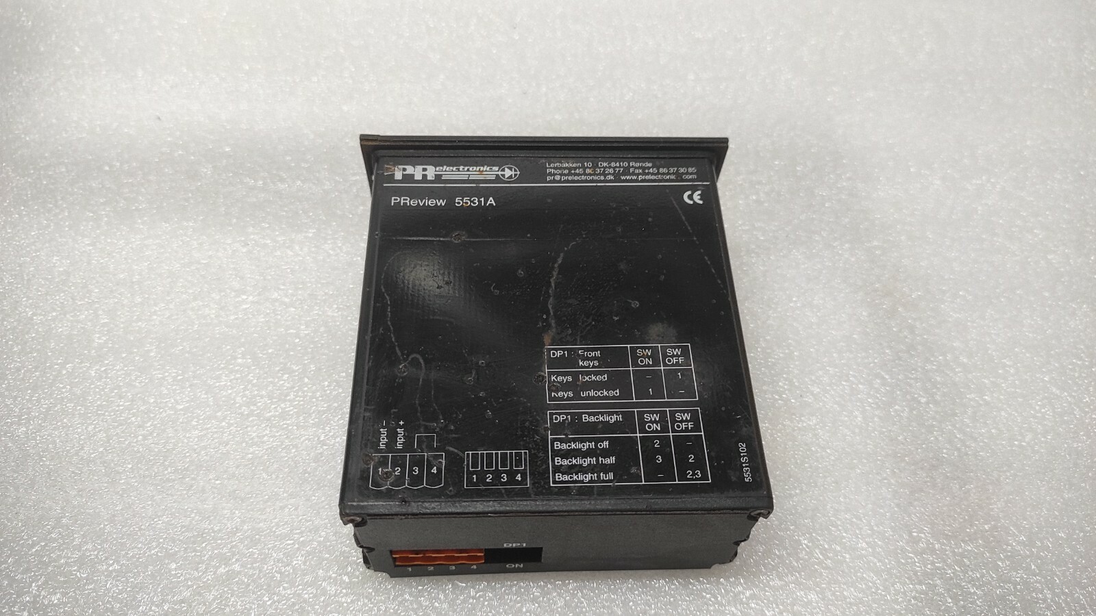 PR ELECTRONICS 5531A LCD DIGITAL PANEL MULTI-FUNCTION METER - Image 3
