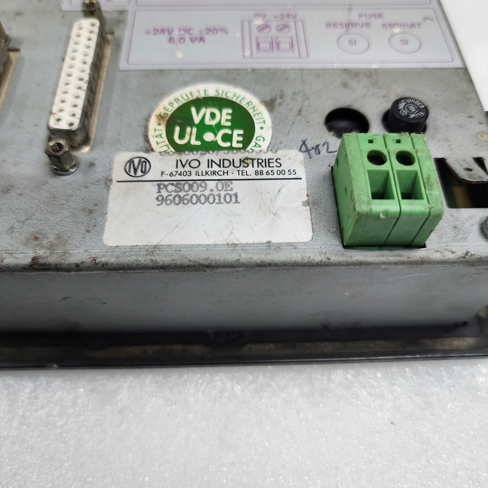 LAUER PCS 009 TOPLINE MICRO OPERATOR PANEL 24VDC - Image 5