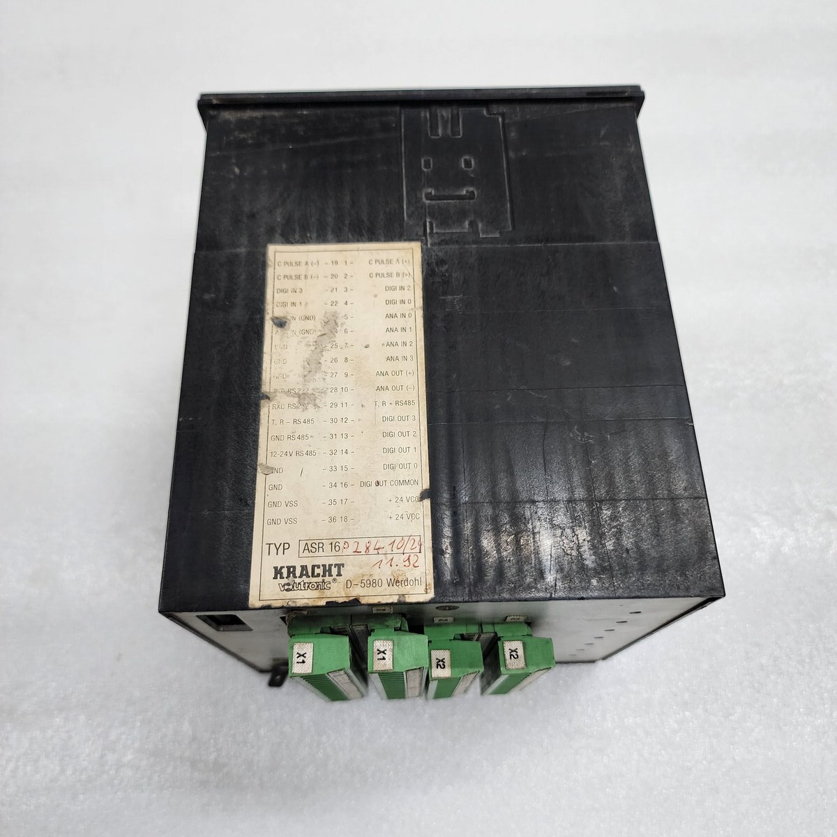 KRACHT ASR 16 TEMPERATURE CONTROLLER - Image 4