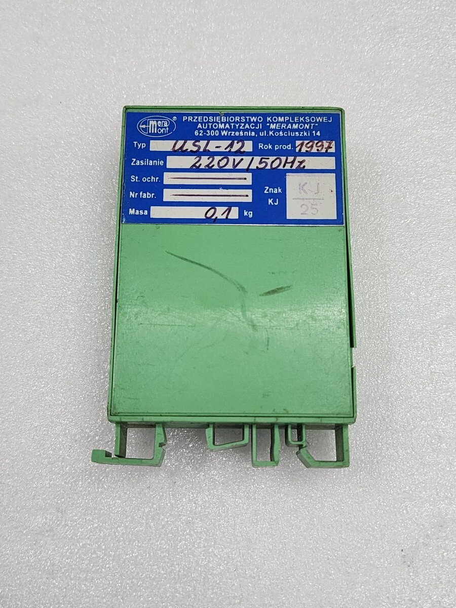 MERAMONT USL12 TIMER DIMMER RELAY 220V PRZEDSIEBIORSTWO KOMPLEKSOWEJ AUTOMATYZAC - Image 3