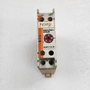 SPRECHER + SCHUH KOP112-D TIME DELAY RELAY 0194