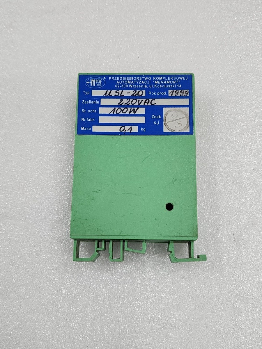 MERAMONT USL-20 DIMMER RELAY PRZEDSIEBIORSTWO KOMPLEKSOWEJ AUTOMATYZACJI - Image 2