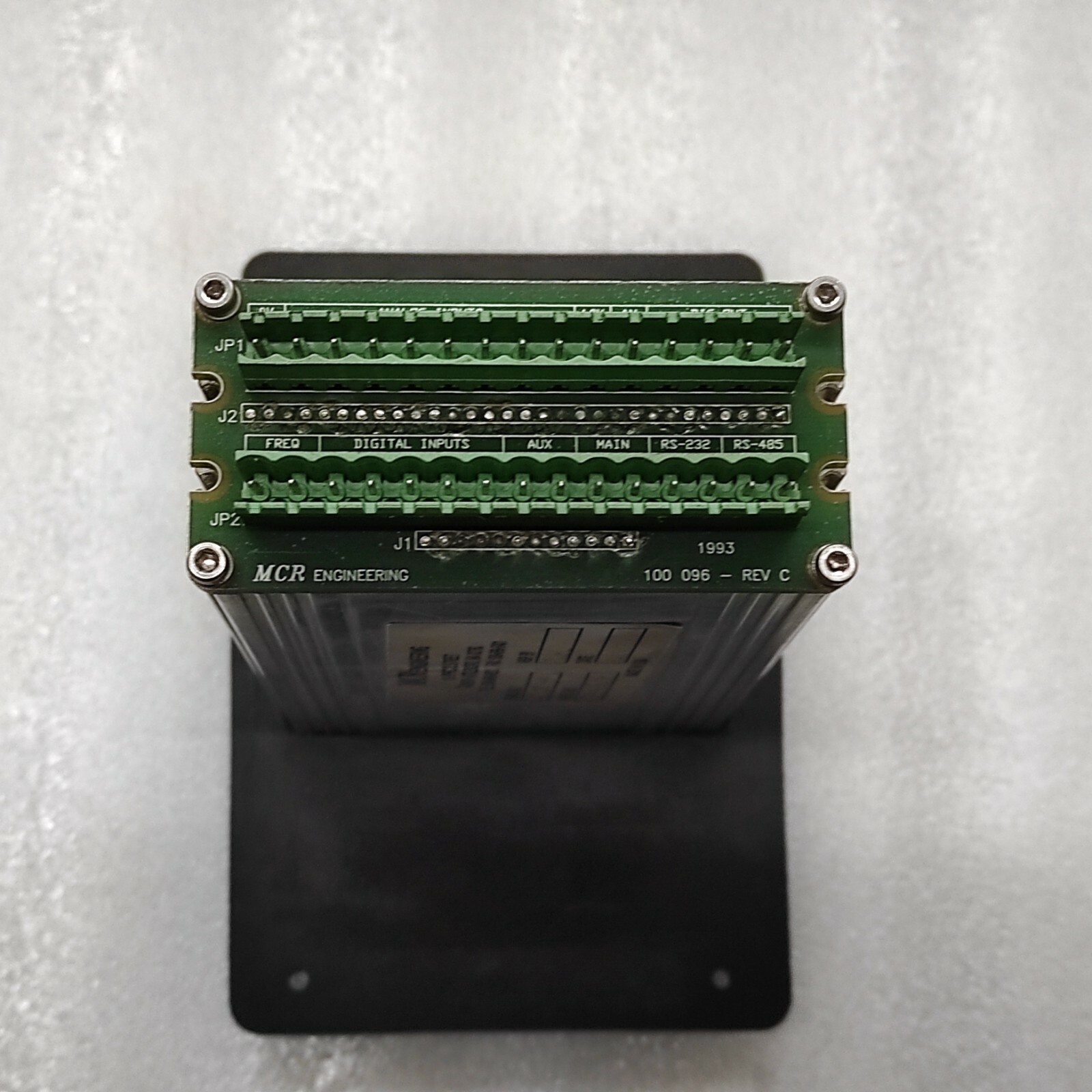 MCR ENGINEERING CFGNES04 MODULE 100 096 REVISION C THREE LINE DISPLAY BOARD 100- - Image 7