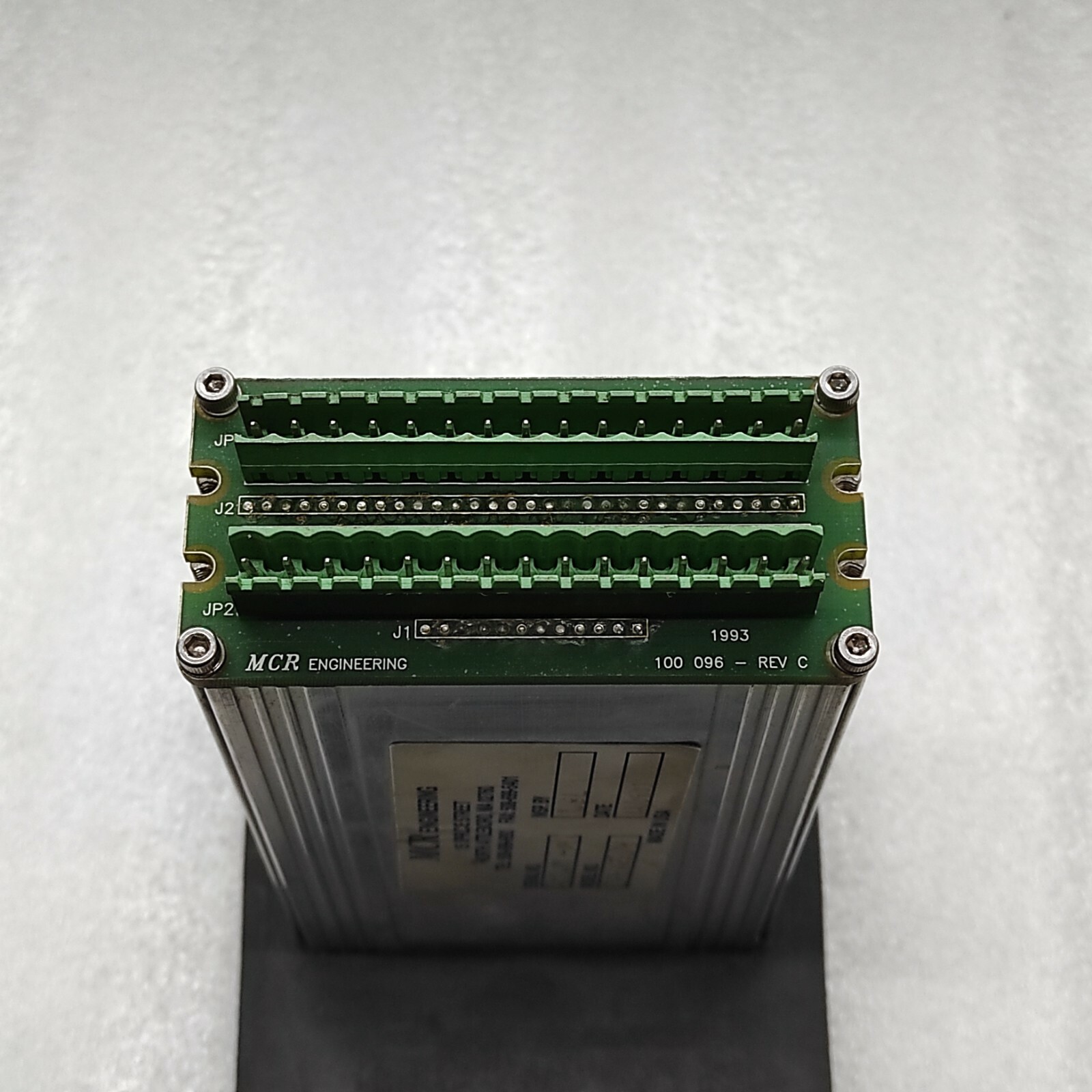 MCR ENGINEERING CFGNES04 MODULE 100 096 REVISION C THREE LINE DISPLAY BOARD 100- - Image 8