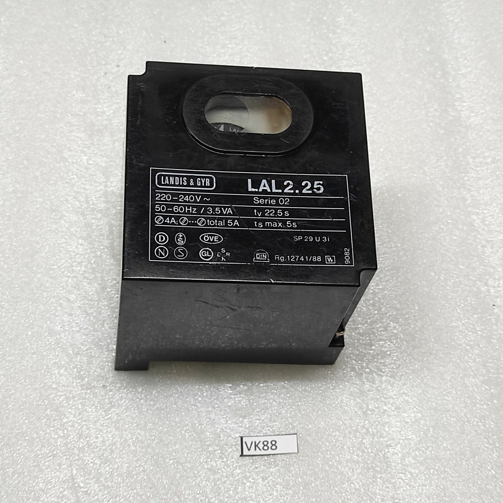 Landis & Gyr LAL 2.25 Burner Control 220-240 VAC WITHOUT BASE - Image 8