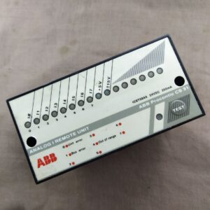 ABB PROCONTIC CS 31 ICST08A9 ANALOG I REMOTE UNIT 24 VDC 200mA FPR3335901R1012