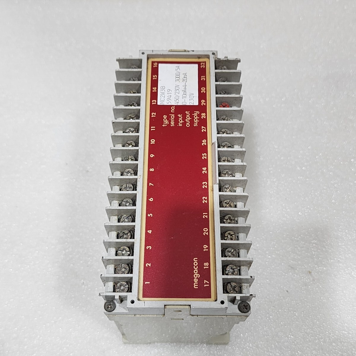 MEGACON MC2W3B TRANSDUCER CONTACT INSTRUMENT 230V - Image 2