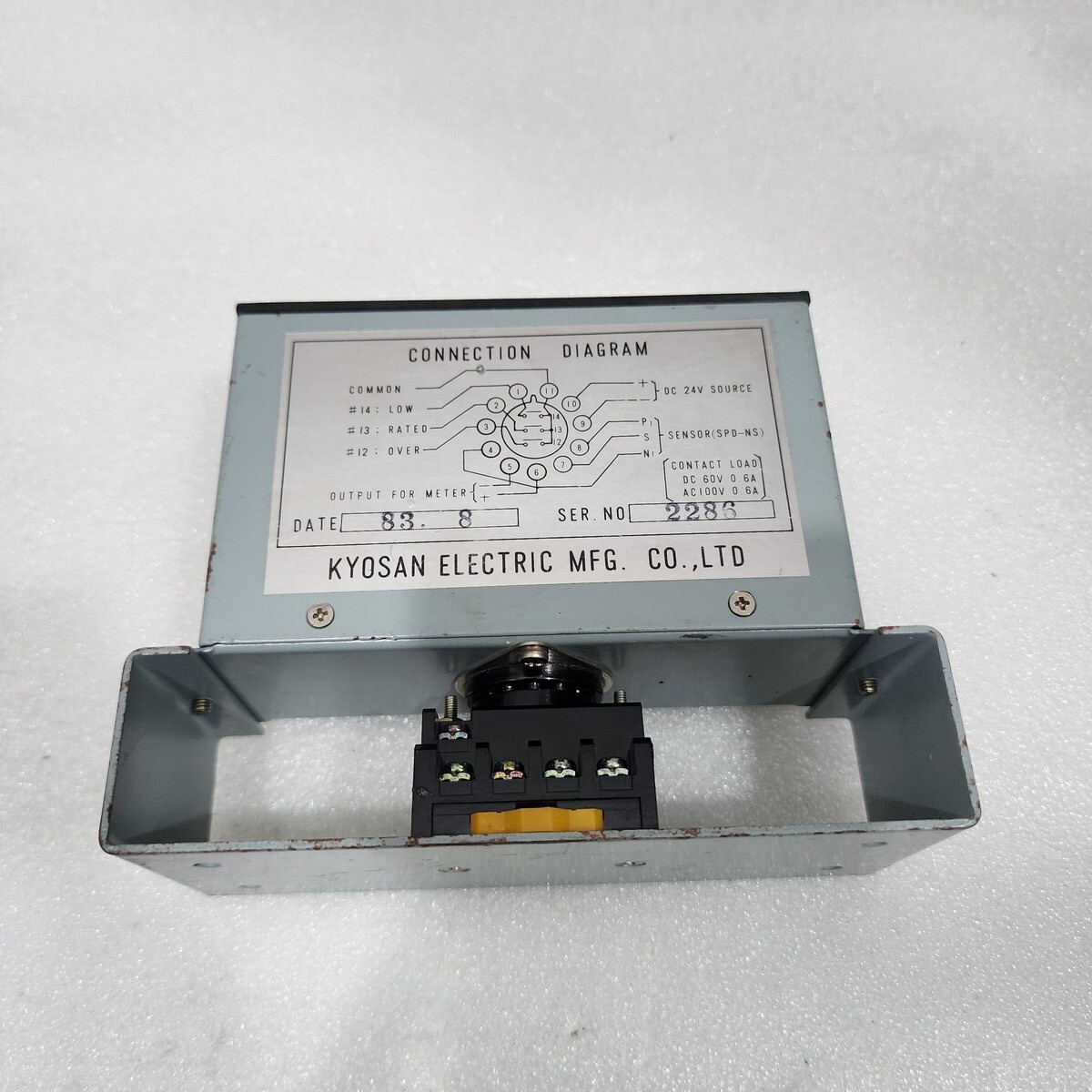 KYOSAN SPD-N-L REVOLUTION SPEED RELAY 24V - Image 3