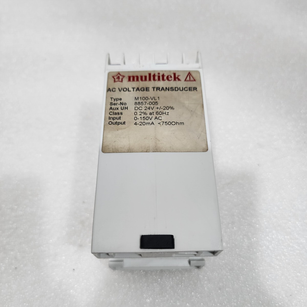 MULTITEK M100-VL1 AC VOLTAGE TRANSDUCER 24VDC - Image 4