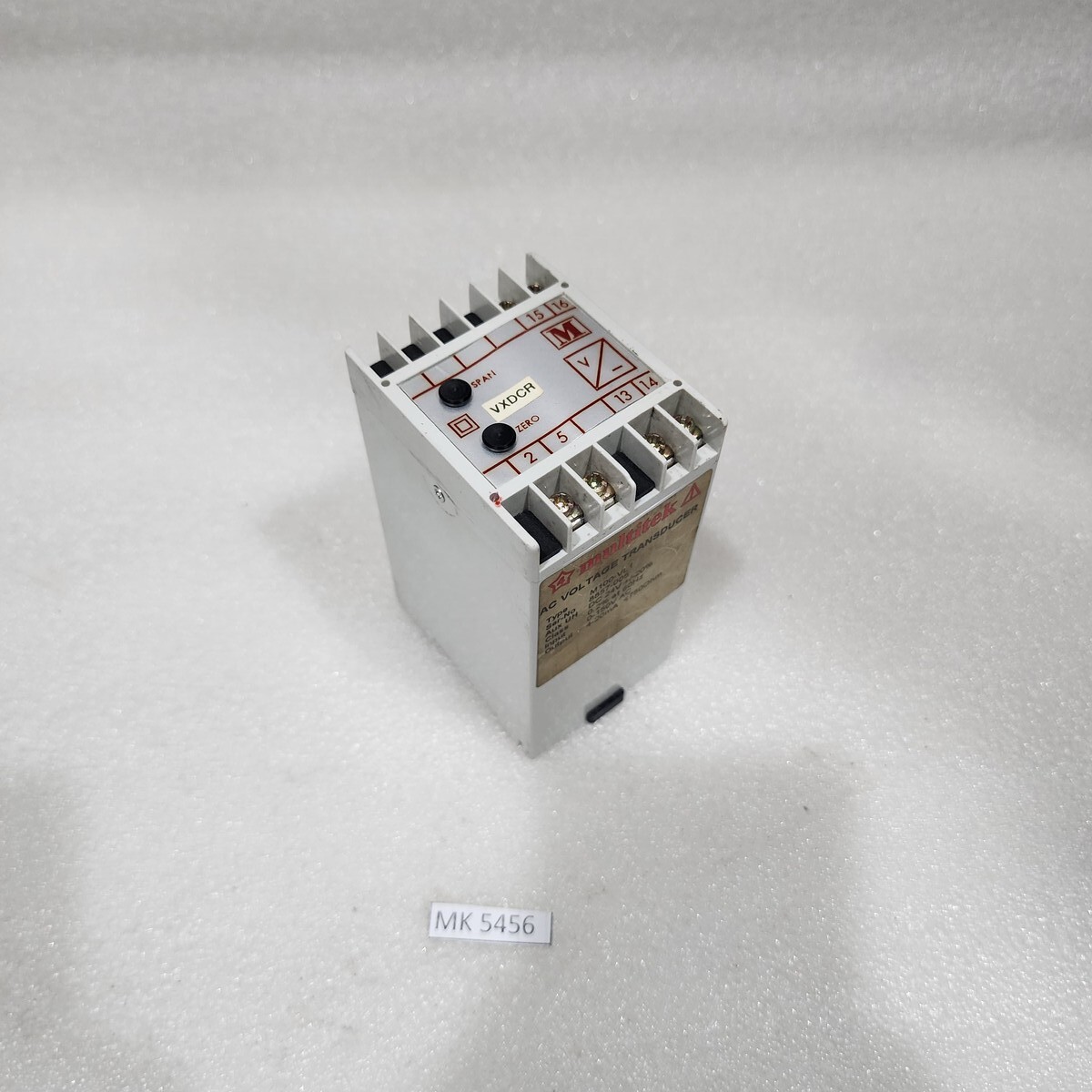 MULTITEK M100-VL1 AC VOLTAGE TRANSDUCER 24VDC - Image 6