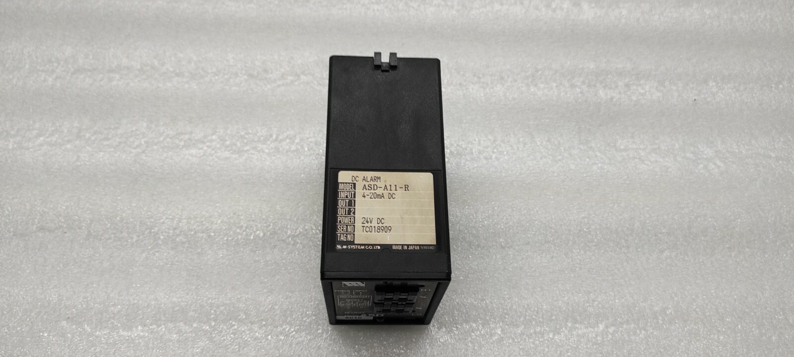 M-System ASD-A11-R DC Alarm 24V DC 4-20mA DC ASDA11R - Image 2