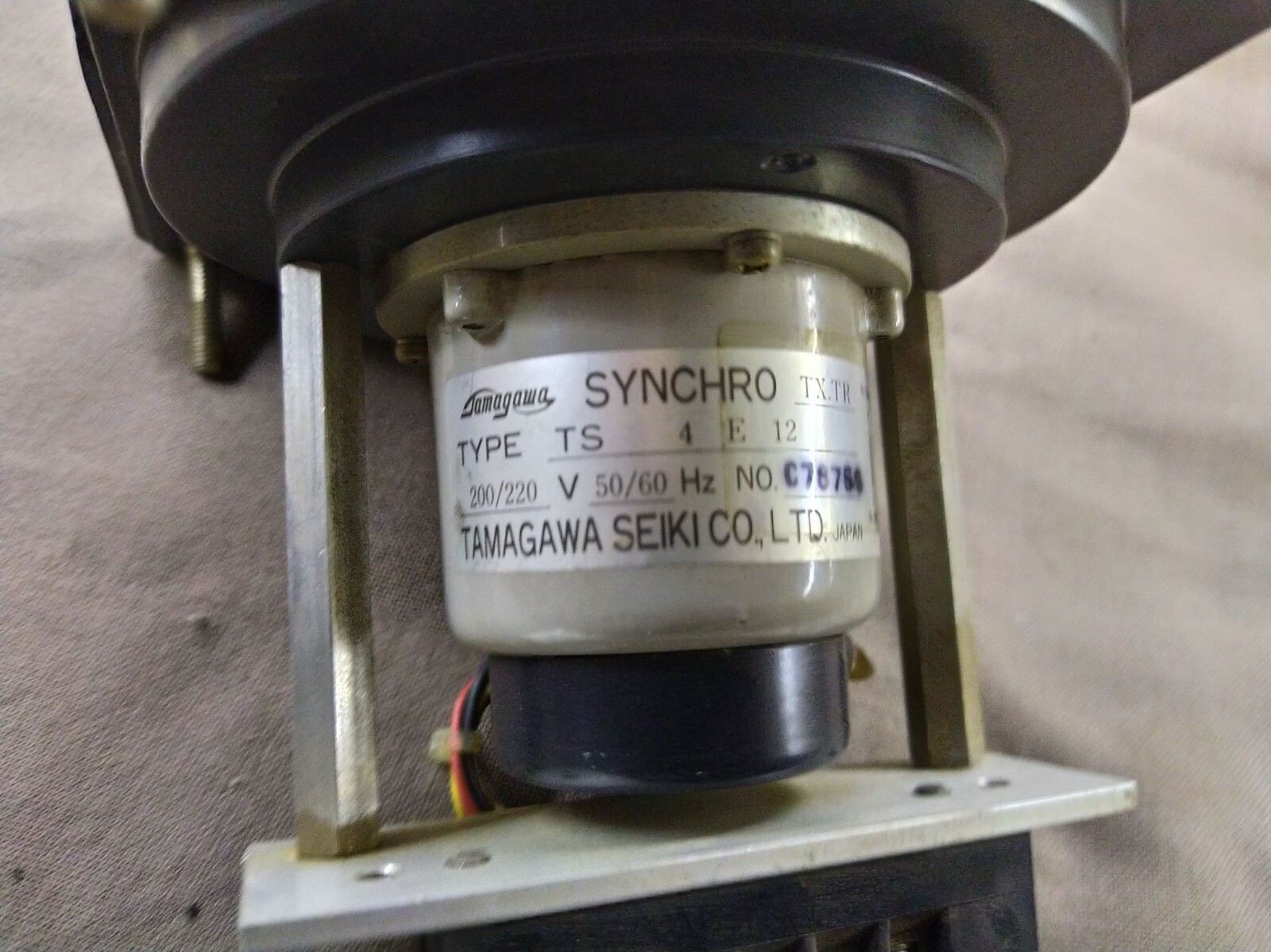Kuramoto Instrument 906667-2 Tamagawa Synchro TX TR TS-4E12 200-220V - Image 5
