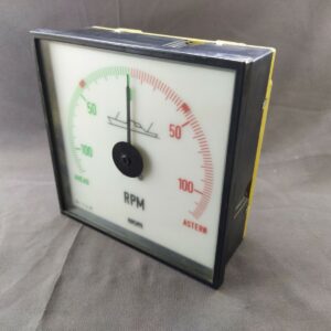 DEIF NOR Bridge Wing Indicator 10-0-10 V RPM Meter 0-120