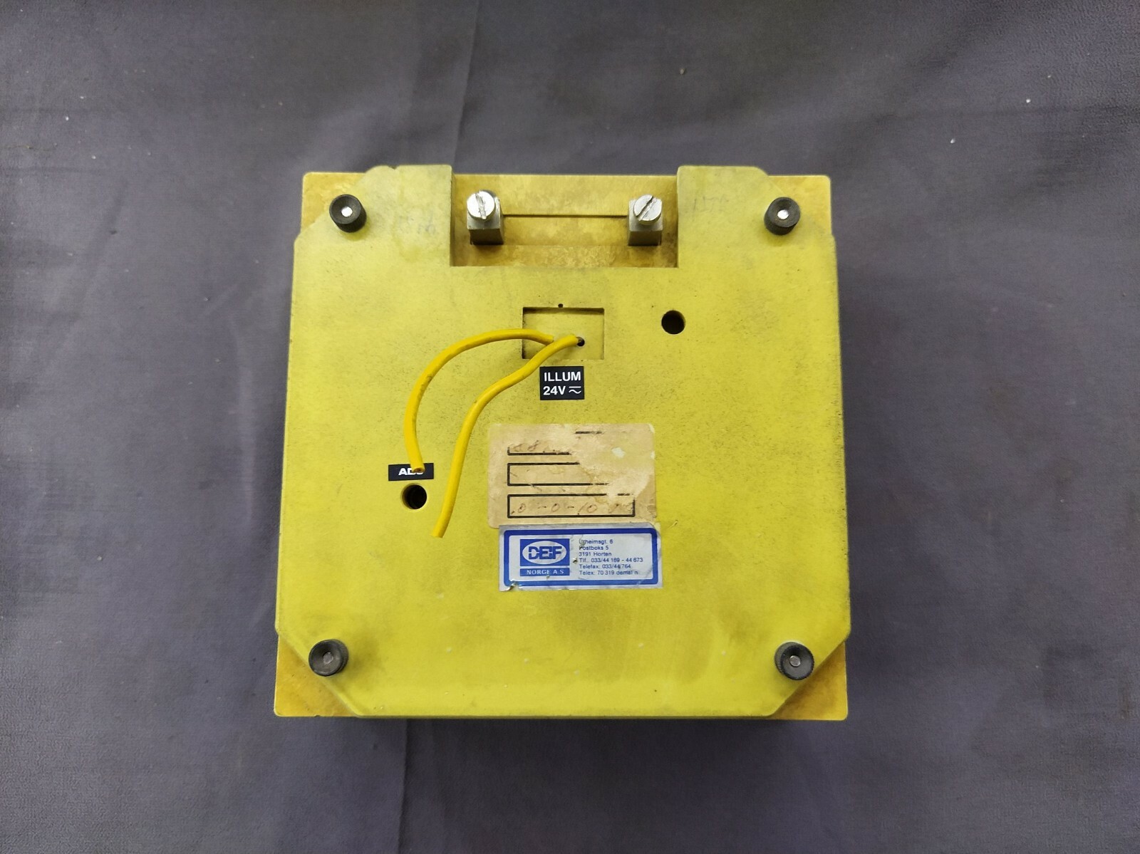 DEIF NOR Bridge Wing Indicator 10-0-10 V RPM Meter 0-120 - Image 3