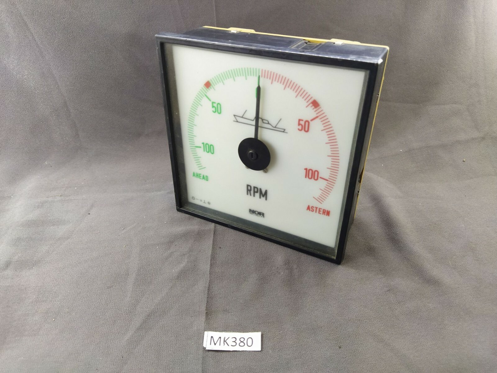 DEIF NOR Bridge Wing Indicator 10-0-10 V RPM Meter 0-120 - Image 7