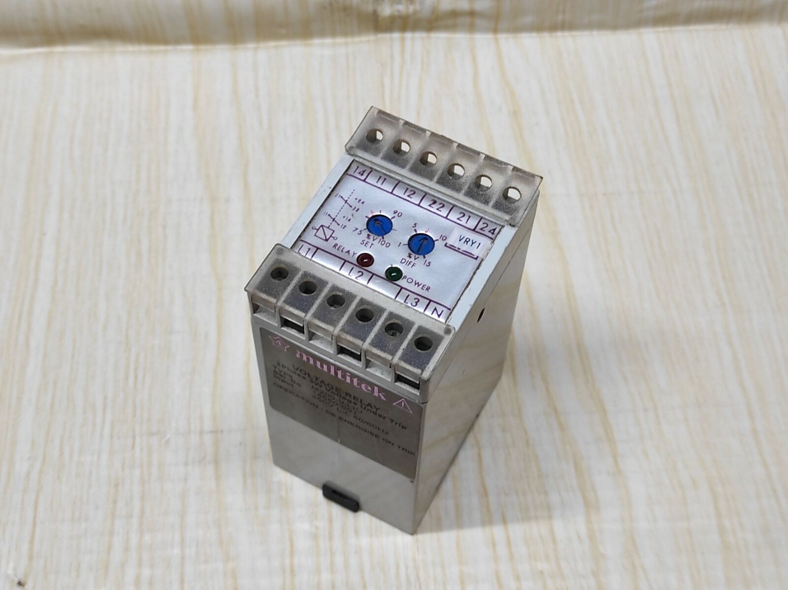 MULTITEK M200-V33U VOLTAGE RELAY 450V M200V33U - Image 3