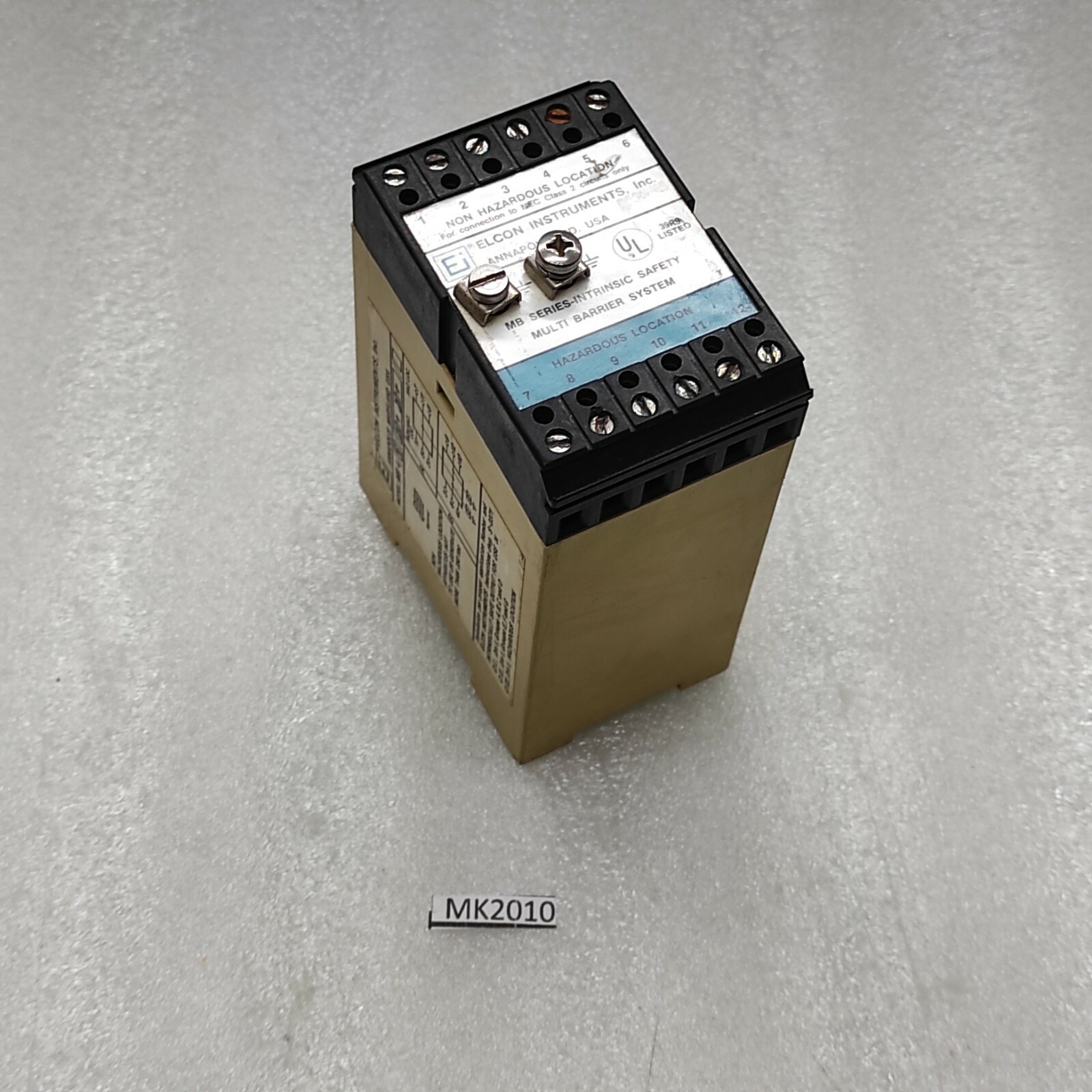 Elcon Instrument MB4/4/20+20+ MB Series Intrinsic Safety Multi Barrier System MB - Image 8