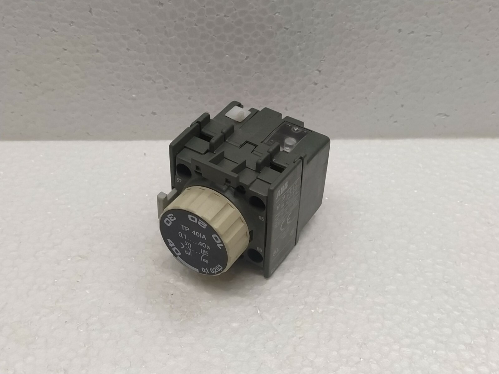 ABB TP40IA OFF DELAY TIMER 0.1 - 40 SEC 5354 4135-002 TIME DELAYER TP 40IA - Image 2