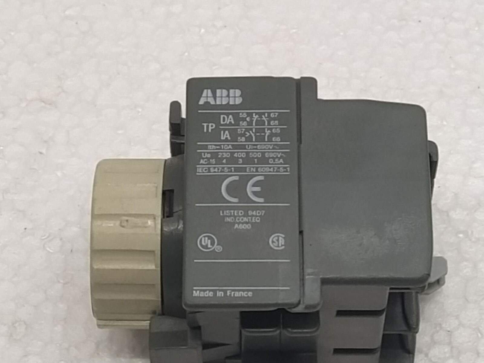 ABB TP40IA OFF DELAY TIMER 0.1 - 40 SEC 5354 4135-002 TIME DELAYER TP 40IA - Image 6