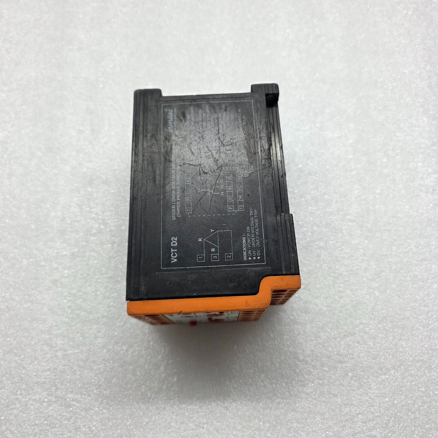 MINILEC VCT D2 MEASURING AND MONITORING RELAY 9U7752 415VAC - Image 2