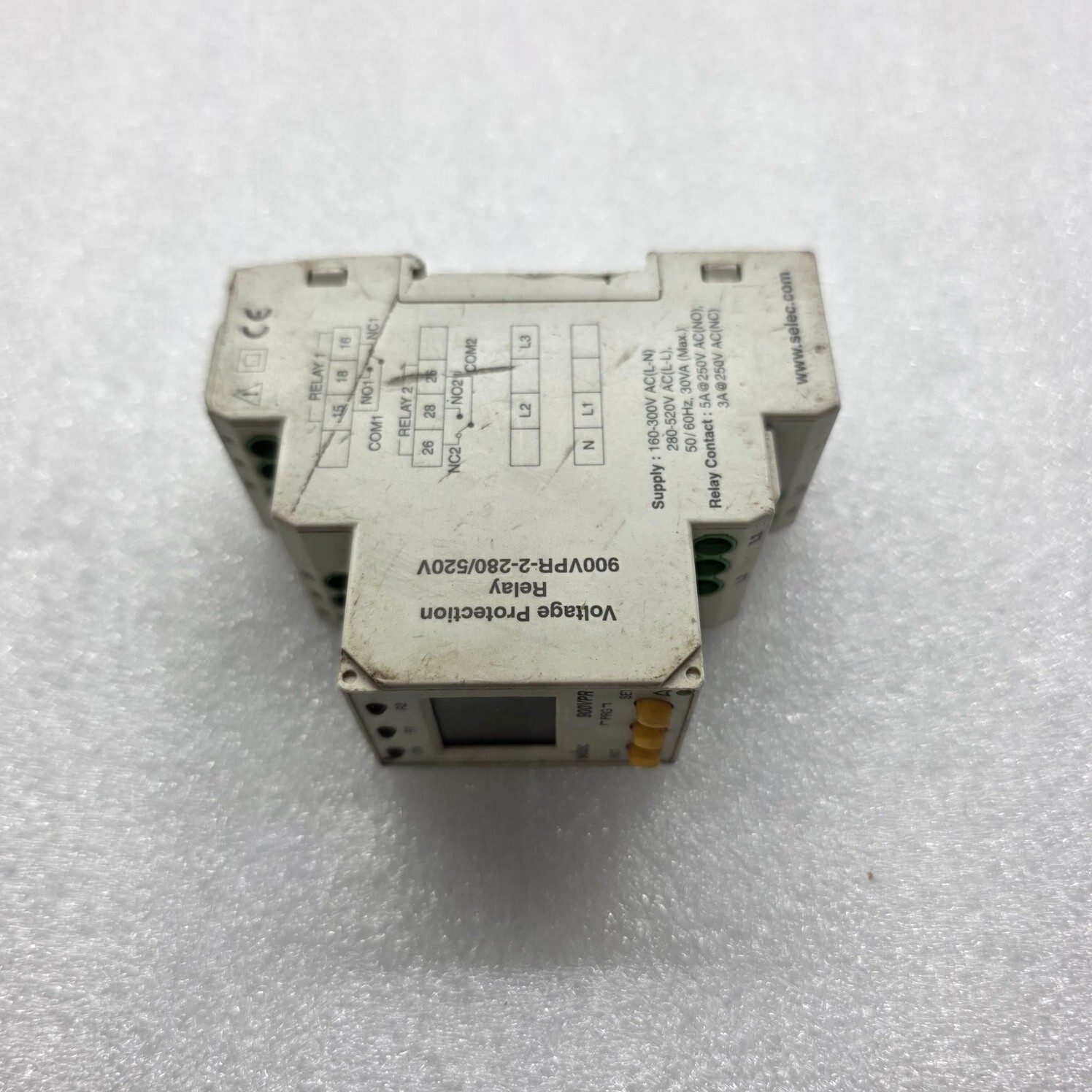SELEC 900VPR VOLTAGE PROTECTION RELAY - Image 3