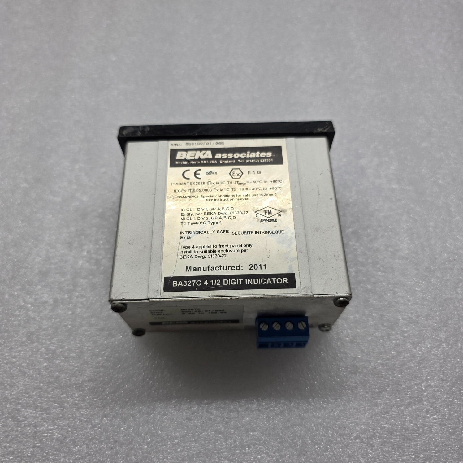 BEKA BA327C 4 1/2 DIGITAL INDICATOR BA327 - Image 3