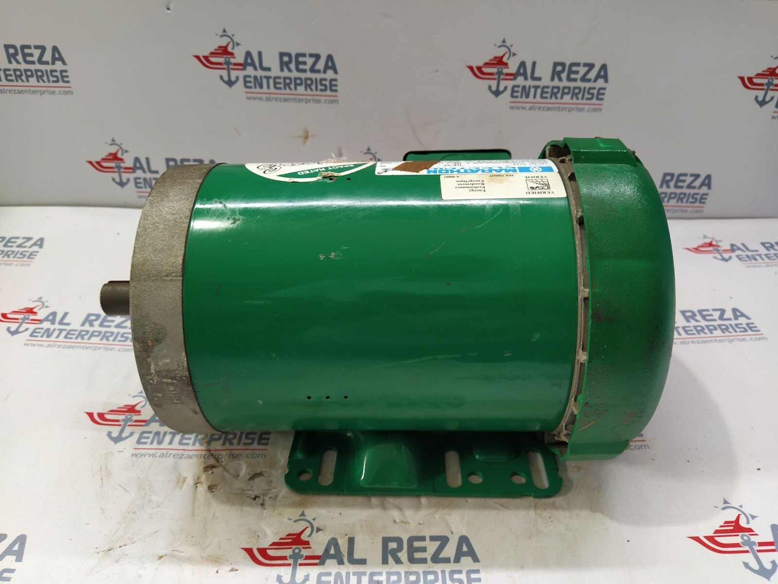 MARATHON ELECTRIC 8VM143TTFR4010AB-P ELECTRIC MOTOR U733 1.5-HP 3500 RPM 230/460 - Image 3