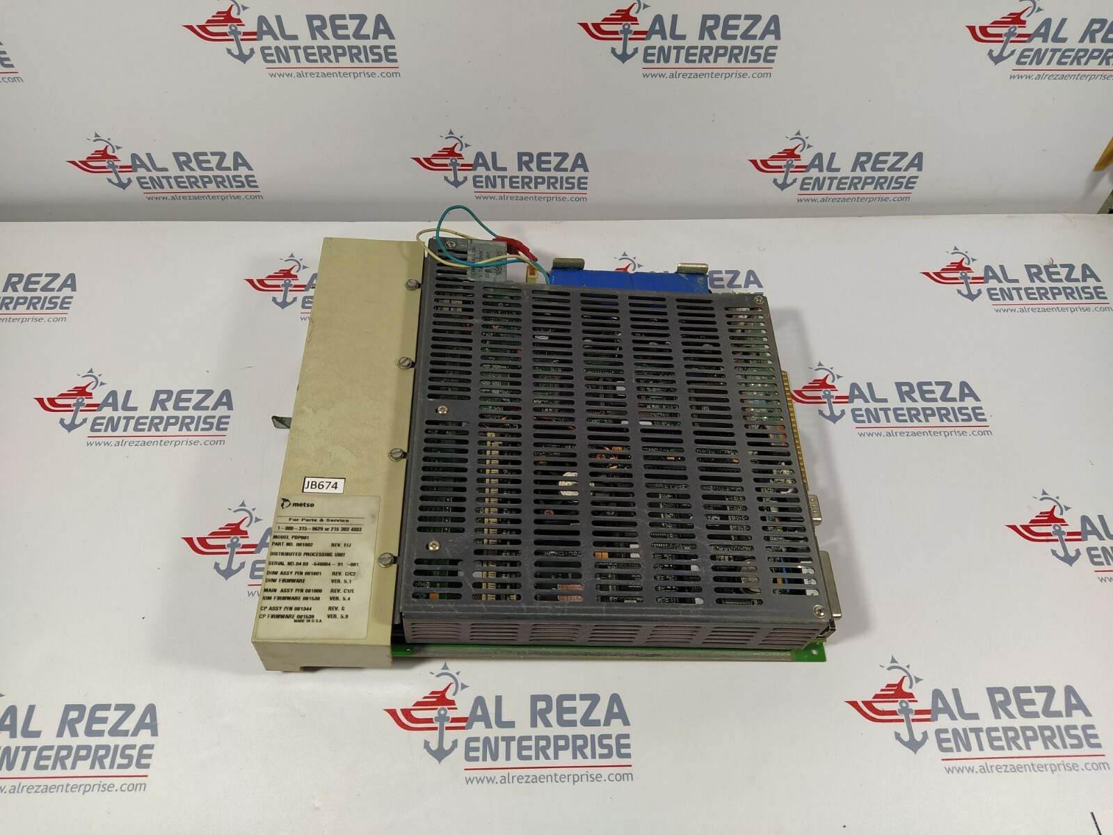 Metso PDP001 Distributed Processing Unit Revision F/J 081802