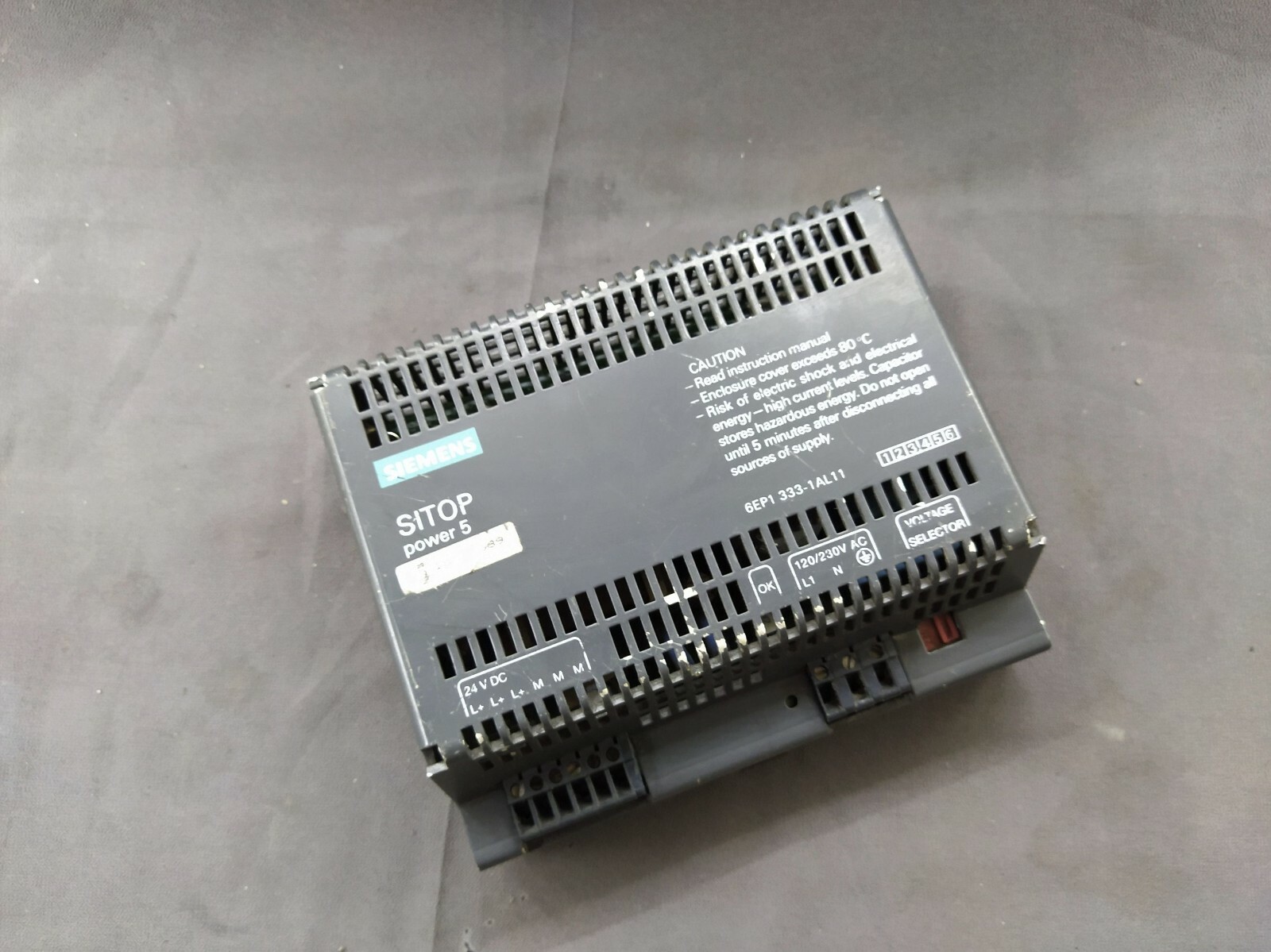 Siemens Sitop Power 5 6EP1333-1AL11 Power Supply 24V 5A - Image 2