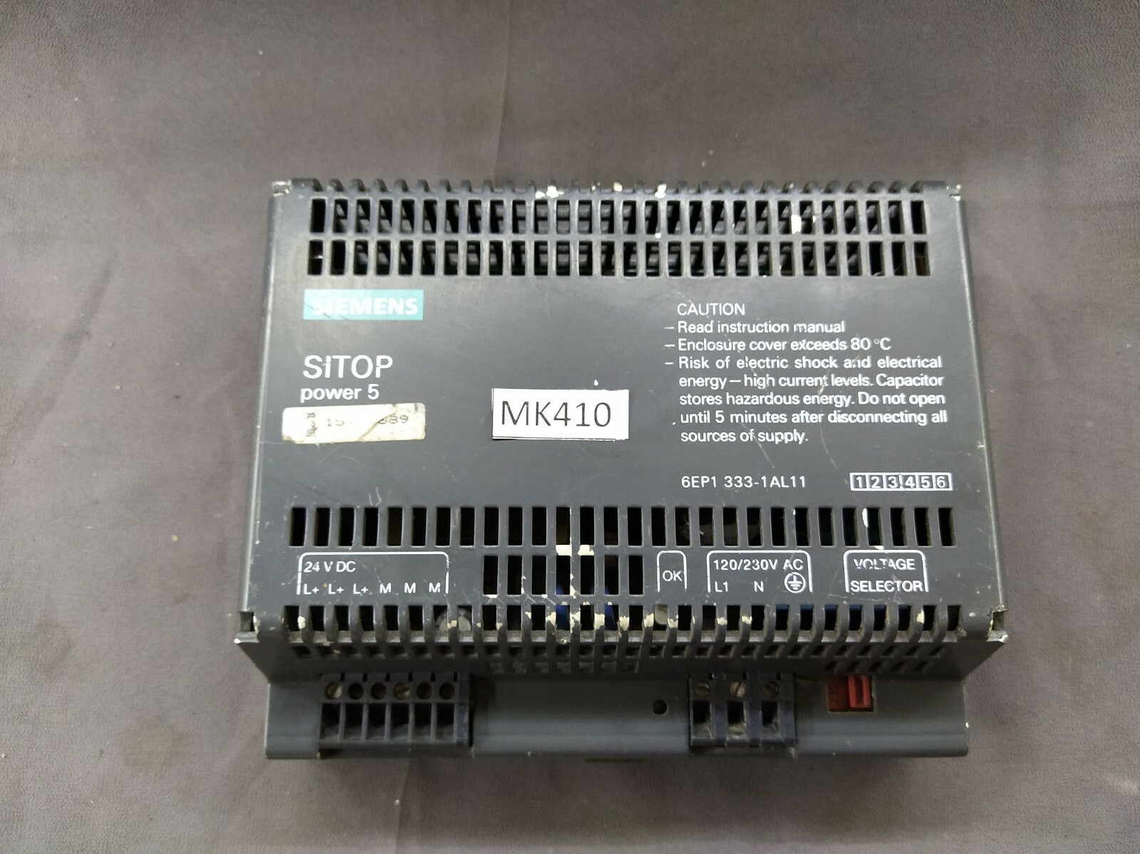 Siemens Sitop Power 5 6EP1333-1AL11 Power Supply 24V 5A - Image 9